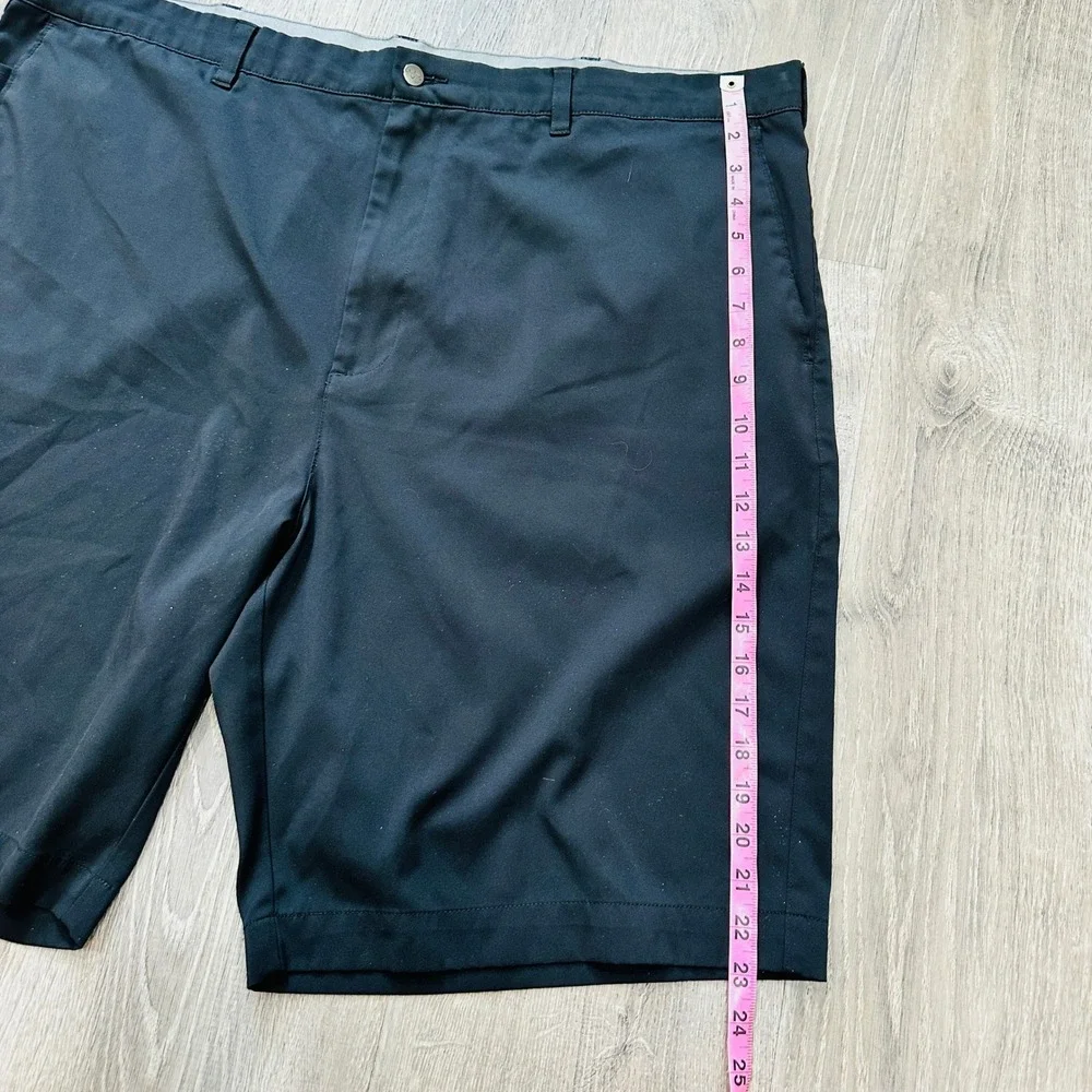 Callaway Golf Shorts Mens 44 Black Optimum Performance Stretch Flat Front Shorts